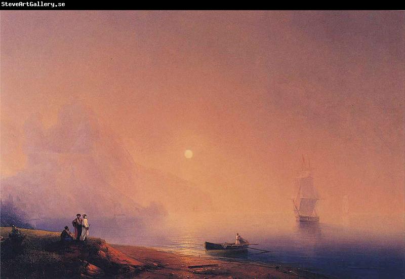 Ivan Aivazovsky Crimean Tartars on the Sea Shore